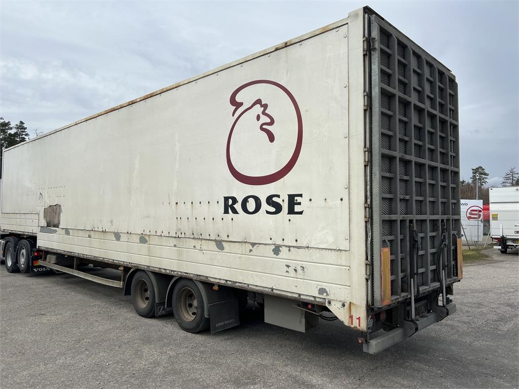 Leci 13,6 mtr. box læsserampe - Επικαθήμενο κόφα: φωτογραφία 1 Leci 13,6 mtr. box læsserampe - Επικαθήμενο κόφα: φωτογραφία 1