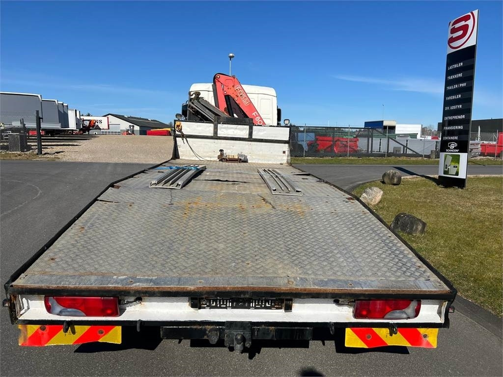 Φορτηγό αυτοκινητάμαξα MAN TGL 12-240 4x2 BL - Fassi kran: φωτογραφία 11