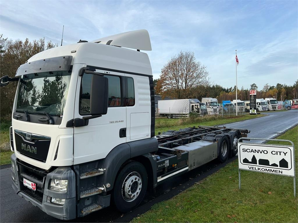 MAN TGS 26-440 6x2-4 LL - Φορτηγό μεταφοράς εμπορευματοκιβωτίων/ Κινητό αμάξωμα: φωτογραφία 2 MAN TGS 26-440 6x2-4 LL - Φορτηγό μεταφοράς εμπορευματοκιβωτίων/ Κινητό αμάξωμα: φωτογραφία 2