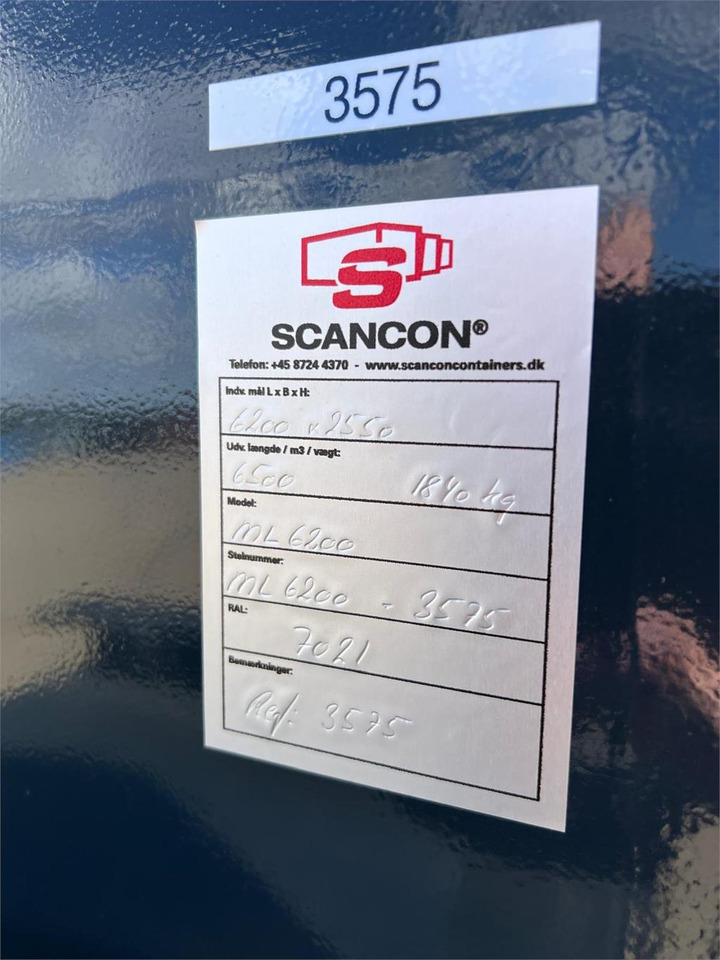 Ανοιχτό αμάξωμα Scancon ML6200R Maskinlad på hejselads ramme: φωτογραφία 6 Ανοιχτό αμάξωμα Scancon ML6200R Maskinlad på hejselads ramme: φωτογραφία 6