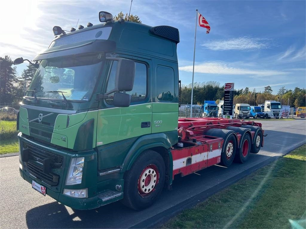 Volvo FM500 8x2*6 rigid pusher-tag tridem - Φορτηγό καδοφόρος φορτωτής: φωτογραφία 1 Volvo FM500 8x2*6 rigid pusher-tag tridem - Φορτηγό καδοφόρος φορτωτής: φωτογραφία 1