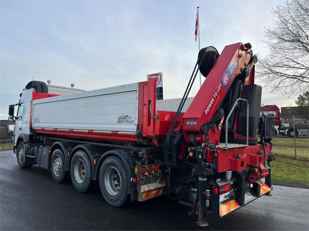 Volvo FM500 8x4 - HMF 3220K6 - Φορτηγό καδοφόρος φορτωτής: φωτογραφία 2 Volvo FM500 8x4 - HMF 3220K6 - Φορτηγό καδοφόρος φορτωτής: φωτογραφία 2