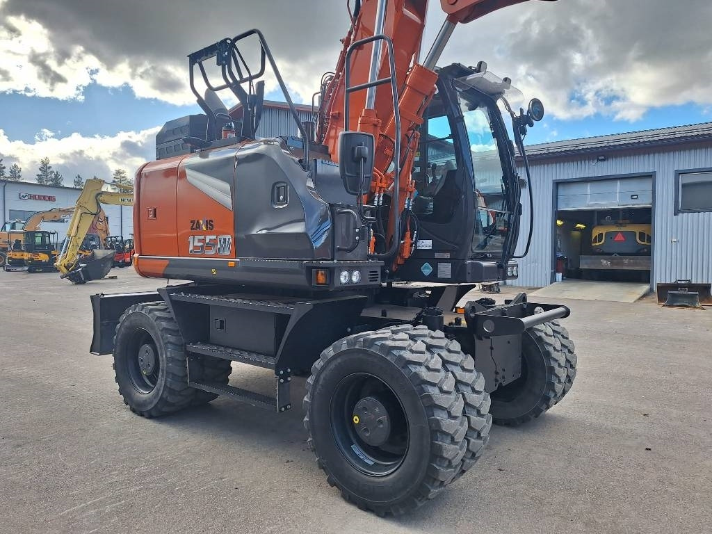 Τροχοφόρος εκσκαφέας Hitachi ZX155W-7 -STAGE 5- VÄHÄN AJETTU: φωτογραφία 7