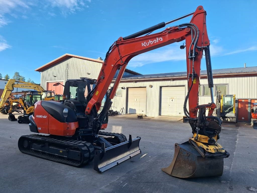 Kubota KX080-4a2 PYÖRITTÄJÄLLÄ  - Μίνι εκσκαφέας: φωτογραφία 4 Kubota KX080-4a2 PYÖRITTÄJÄLLÄ  - Μίνι εκσκαφέας: φωτογραφία 4