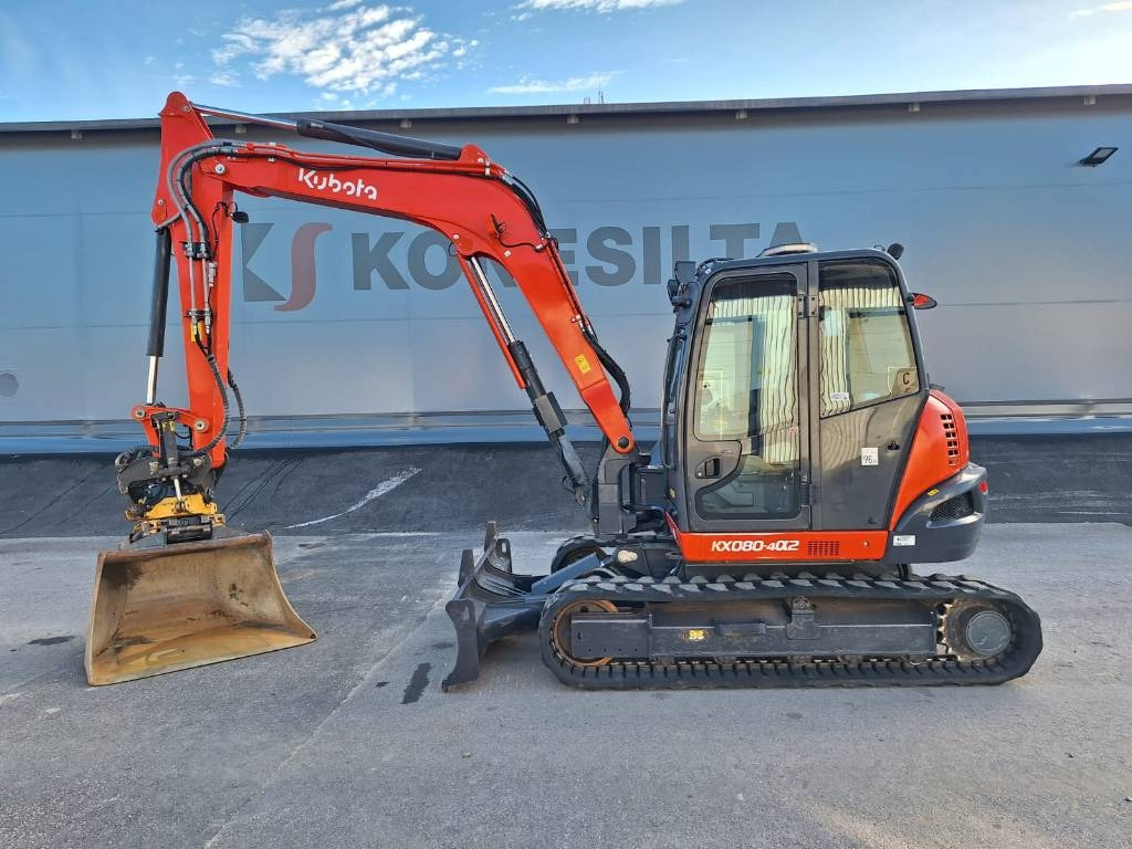 Kubota KX080-4a2 PYÖRITTÄJÄLLÄ  - Μίνι εκσκαφέας: φωτογραφία 1 Kubota KX080-4a2 PYÖRITTÄJÄLLÄ  - Μίνι εκσκαφέας: φωτογραφία 1