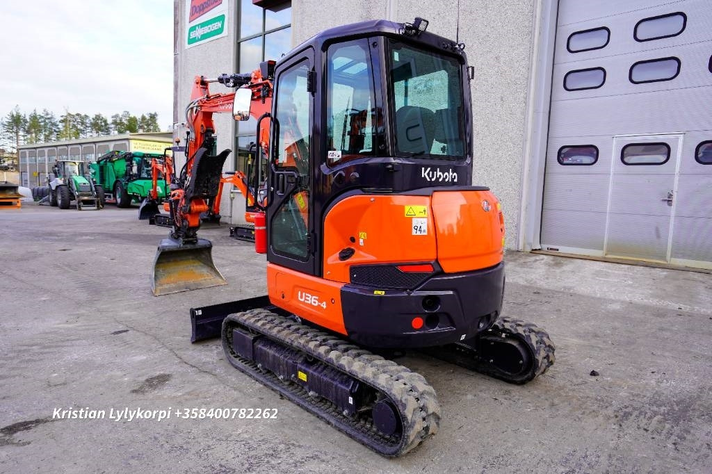Kubota U36-4 MARGINAALIVEROLLINEN - Μίνι εκσκαφέας: φωτογραφία 2 Kubota U36-4 MARGINAALIVEROLLINEN - Μίνι εκσκαφέας: φωτογραφία 2