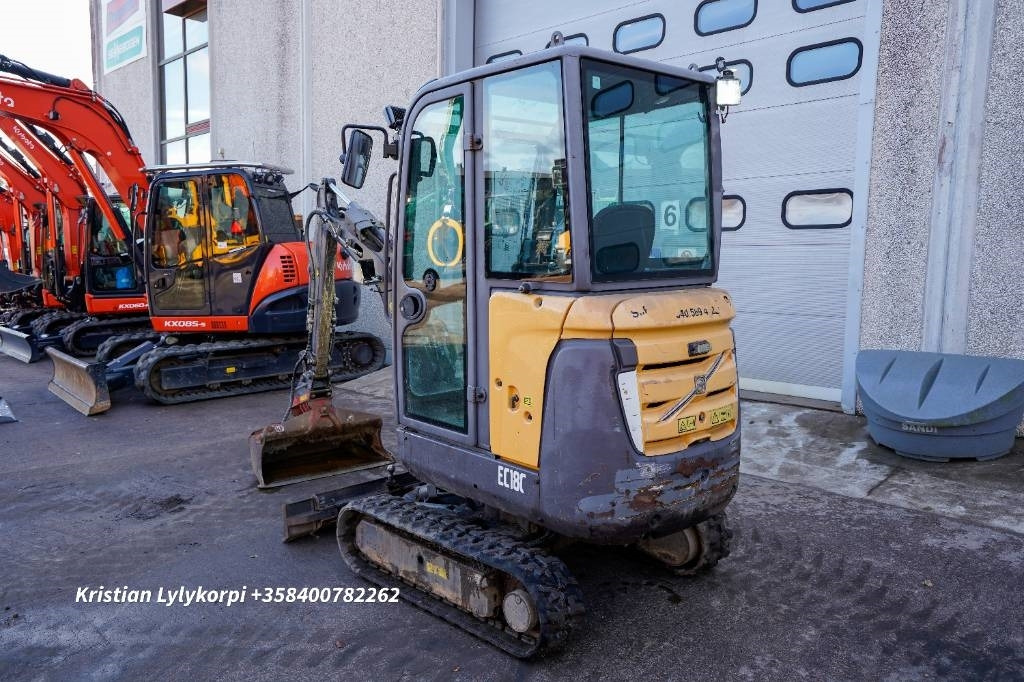Volvo EC18C - Μίνι εκσκαφέας: φωτογραφία 2 Volvo EC18C - Μίνι εκσκαφέας: φωτογραφία 2