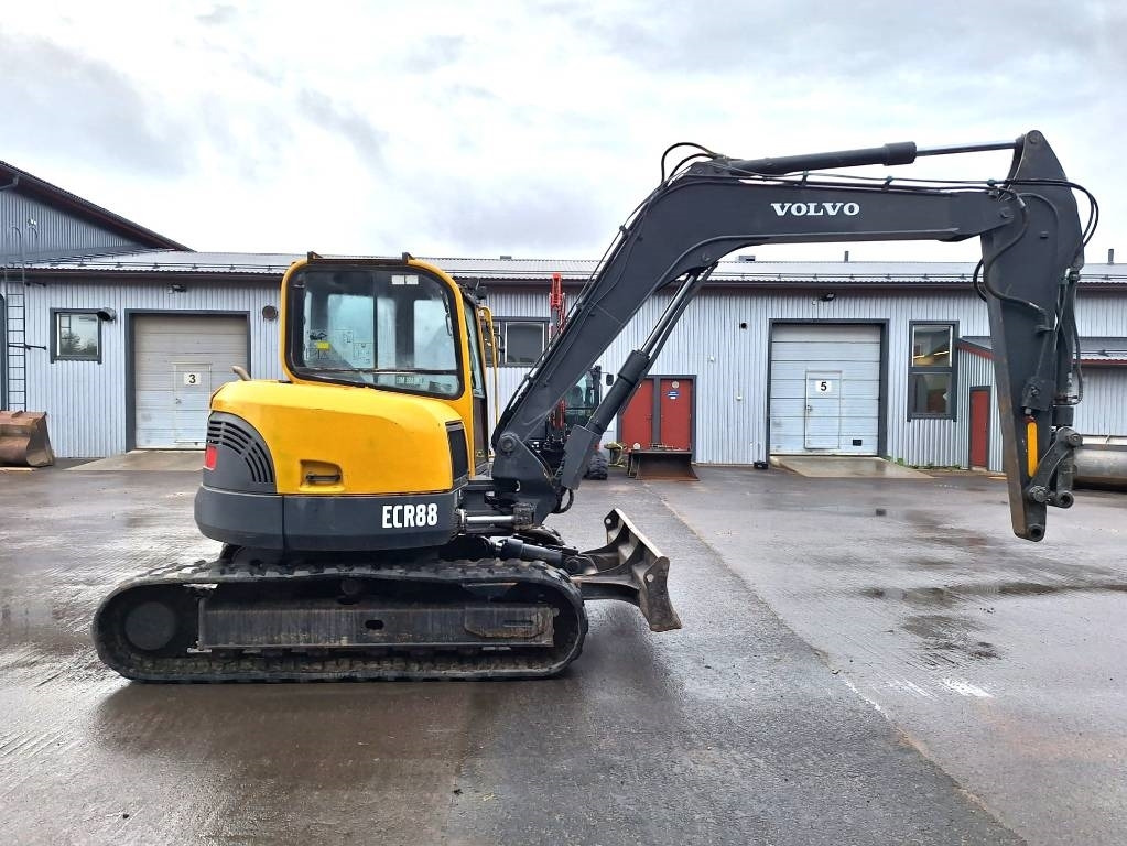 Volvo ECR88 - Μίνι εκσκαφέας: φωτογραφία 5 Volvo ECR88 - Μίνι εκσκαφέας: φωτογραφία 5