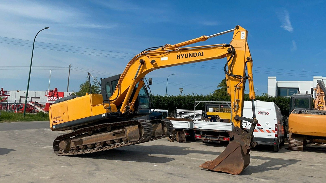 Hyundai 160LC-7A. Klima. - Ερπυστριοφόρος εκσκαφέας: φωτογραφία 4 Hyundai 160LC-7A. Klima. - Ερπυστριοφόρος εκσκαφέας: φωτογραφία 4