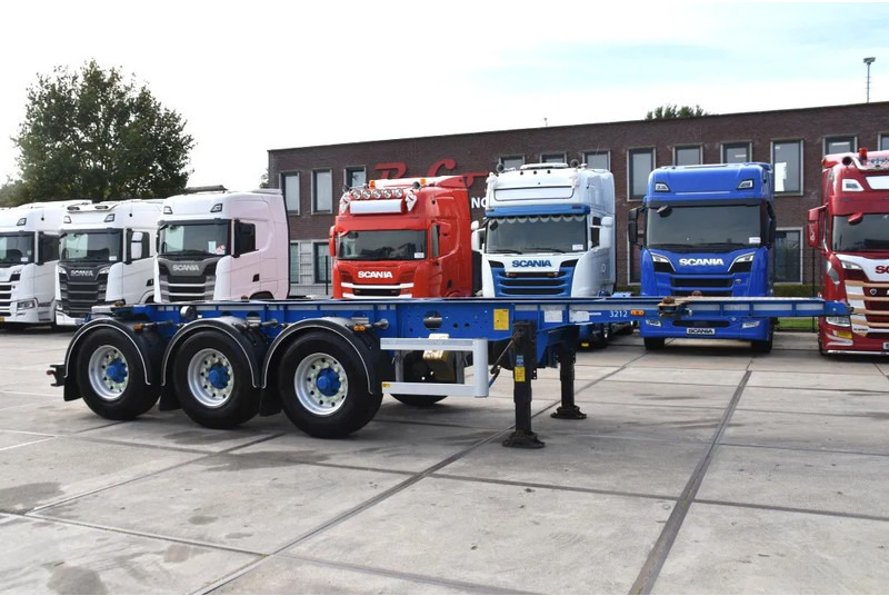 LAG O-3-CC - 20FT SWAP - ADR FL - ALCOA - BPW AXLES - DISC BRAKES - EMPTY WEIGHT 3080 KG!! - Επικαθήμενο μεταφοράς εμπορευματοκιβωτίων/ Κινητό αμάξωμα: φωτογραφία 1 LAG O-3-CC - 20FT SWAP - ADR FL - ALCOA - BPW AXLES - DISC BRAKES - EMPTY WEIGHT 3080 KG!! - Επικαθήμενο μεταφοράς εμπορευματοκιβωτίων/ Κινητό αμάξωμα: φωτογραφία 1