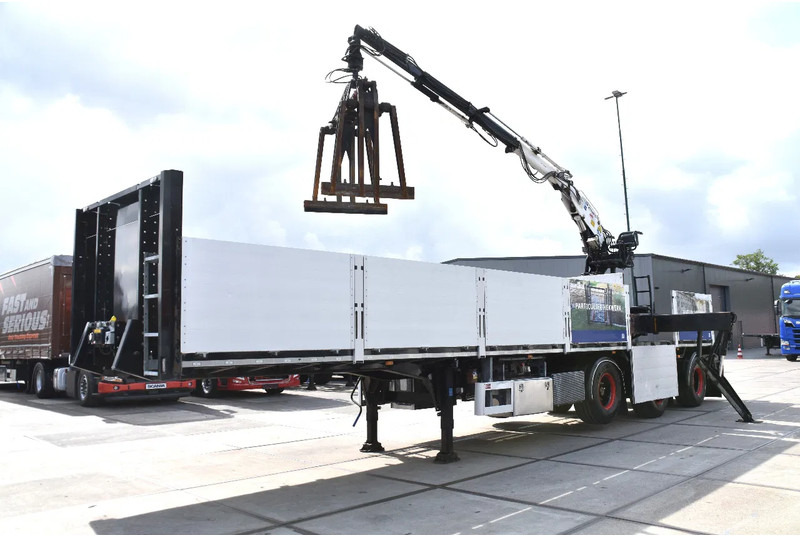 Pacton TPD.348 + KENNIS R 16 (3x) - LIFT AS - 2 x STUURAS - HYDRAULISCHE STEUNPOTEN - SAF ASSEN - SCHIJFREMMEN - NETTE STAAT - - Επικαθήμενο πλατφόρμα/ Καρότσα: φωτογραφία 4 Pacton TPD.348 + KENNIS R 16 (3x) - LIFT AS - 2 x STUURAS - HYDRAULISCHE STEUNPOTEN - SAF ASSEN - SCHIJFREMMEN - NETTE STAAT - - Επικαθήμενο πλατφόρμα/ Καρότσα: φωτογραφία 4