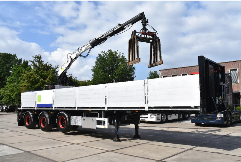 Pacton TPD.348 + KENNIS R 16 (3x) - LIFT AS - 2 x STUURAS - HYDRAULISCHE STEUNPOTEN - SAF ASSEN - SCHIJFREMMEN - NETTE STAAT - - Επικαθήμενο πλατφόρμα/ Καρότσα: φωτογραφία 1 Pacton TPD.348 + KENNIS R 16 (3x) - LIFT AS - 2 x STUURAS - HYDRAULISCHE STEUNPOTEN - SAF ASSEN - SCHIJFREMMEN - NETTE STAAT - - Επικαθήμενο πλατφόρμα/ Καρότσα: φωτογραφία 1
