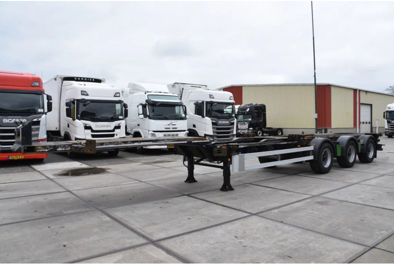 Renders ROC 16.27 CC - X STEERING - BPW AXLES - DISC BRAKES - - Επικαθήμενο μεταφοράς εμπορευματοκιβωτίων/ Κινητό αμάξωμα: φωτογραφία 4 Renders ROC 16.27 CC - X STEERING - BPW AXLES - DISC BRAKES - - Επικαθήμενο μεταφοράς εμπορευματοκιβωτίων/ Κινητό αμάξωμα: φωτογραφία 4