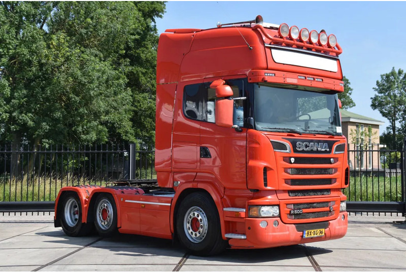 Scania R500 V8 TL 6x2/4 - EURO 5 - MANUAL - RETARDER - LEATHER SEATS - 2 x FUEL TANKS - XENON - - Τράκτορας: φωτογραφία 1 Scania R500 V8 TL 6x2/4 - EURO 5 - MANUAL - RETARDER - LEATHER SEATS - 2 x FUEL TANKS - XENON - - Τράκτορας: φωτογραφία 1
