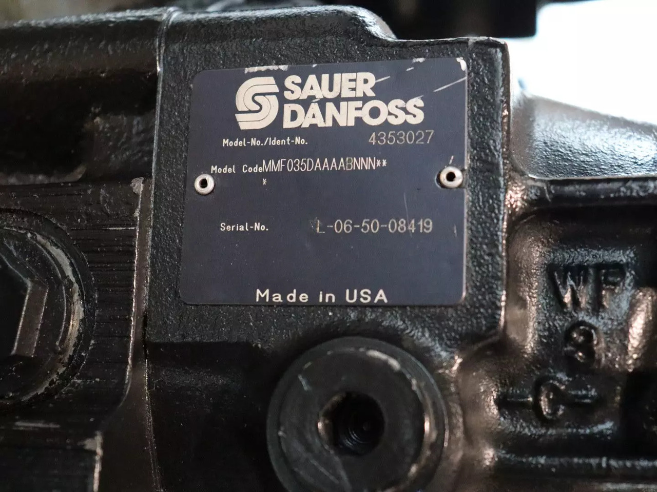 DANFOSS / SAUER MMF035D-AA-AAB-NNN - Υδραυλικός κινητήρας για Κατασκευή μηχανήματα: φωτογραφία 3 DANFOSS / SAUER MMF035D-AA-AAB-NNN - Υδραυλικός κινητήρας για Κατασκευή μηχανήματα: φωτογραφία 3