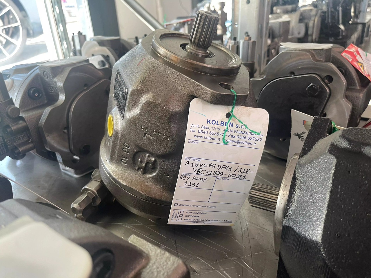 REXROTH A10VO45DFR1/31R-VC61N00 - Υδραυλική αντλία για Κατασκευή μηχανήματα: φωτογραφία 2 REXROTH A10VO45DFR1/31R-VC61N00 - Υδραυλική αντλία για Κατασκευή μηχανήματα: φωτογραφία 2
