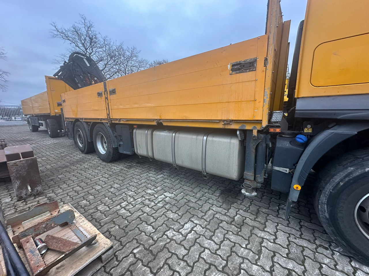 IVECO STRALIS 420 truck open box with TEREX loading crane 290.2E-A3 - Φορτηγό φόρτωσης γάντζου, Φορτηγό με γερανό: φωτογραφία 4 IVECO STRALIS 420 truck open box with TEREX loading crane 290.2E-A3 - Φορτηγό φόρτωσης γάντζου, Φορτηγό με γερανό: φωτογραφία 4