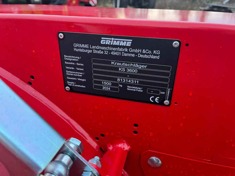 Grimme KS 3600 - Μηχανή συγκομιδής: φωτογραφία 2 Grimme KS 3600 - Μηχανή συγκομιδής: φωτογραφία 2