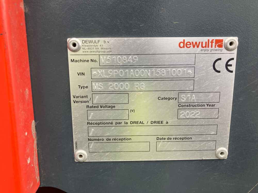 Dewulf Dewulf, MS 2000 RS, 2 Row, Trailed, Belt, Potato Planter - Μηχανή συγκομιδής: φωτογραφία 5 Dewulf Dewulf, MS 2000 RS, 2 Row, Trailed, Belt, Potato Planter - Μηχανή συγκομιδής: φωτογραφία 5