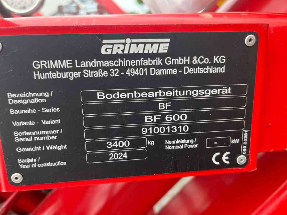 Grimme BF - Εξαρτηματα - Θεριζοαλωνιστική μηχανή: φωτογραφία 2 Grimme BF - Εξαρτηματα - Θεριζοαλωνιστική μηχανή: φωτογραφία 2