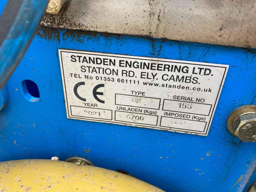 Standen Standen QM 2 Row Trailed Potato Harvester - Μηχανή συγκομιδής: φωτογραφία 2 Standen Standen QM 2 Row Trailed Potato Harvester - Μηχανή συγκομιδής: φωτογραφία 2