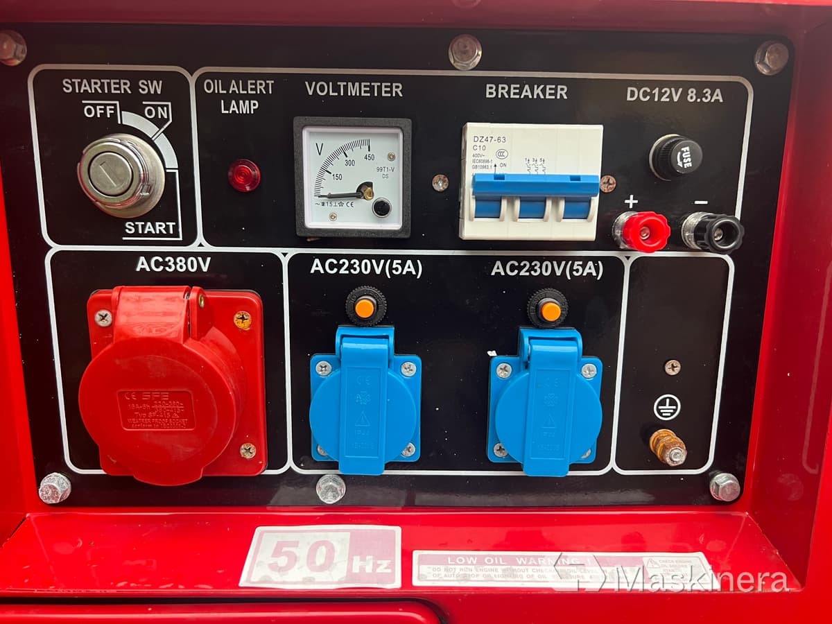 Elverk Erdmann ER10000 - Βιομηχανική γεννήτρια: φωτογραφία 5 Elverk Erdmann ER10000 - Βιομηχανική γεννήτρια: φωτογραφία 5