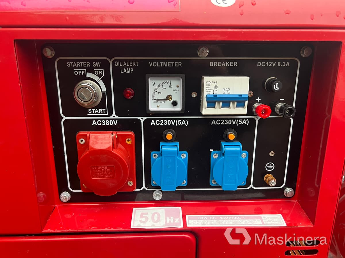 Elverk Erdmann ER10000 - Βιομηχανική γεννήτρια: φωτογραφία 3 Elverk Erdmann ER10000 - Βιομηχανική γεννήτρια: φωτογραφία 3