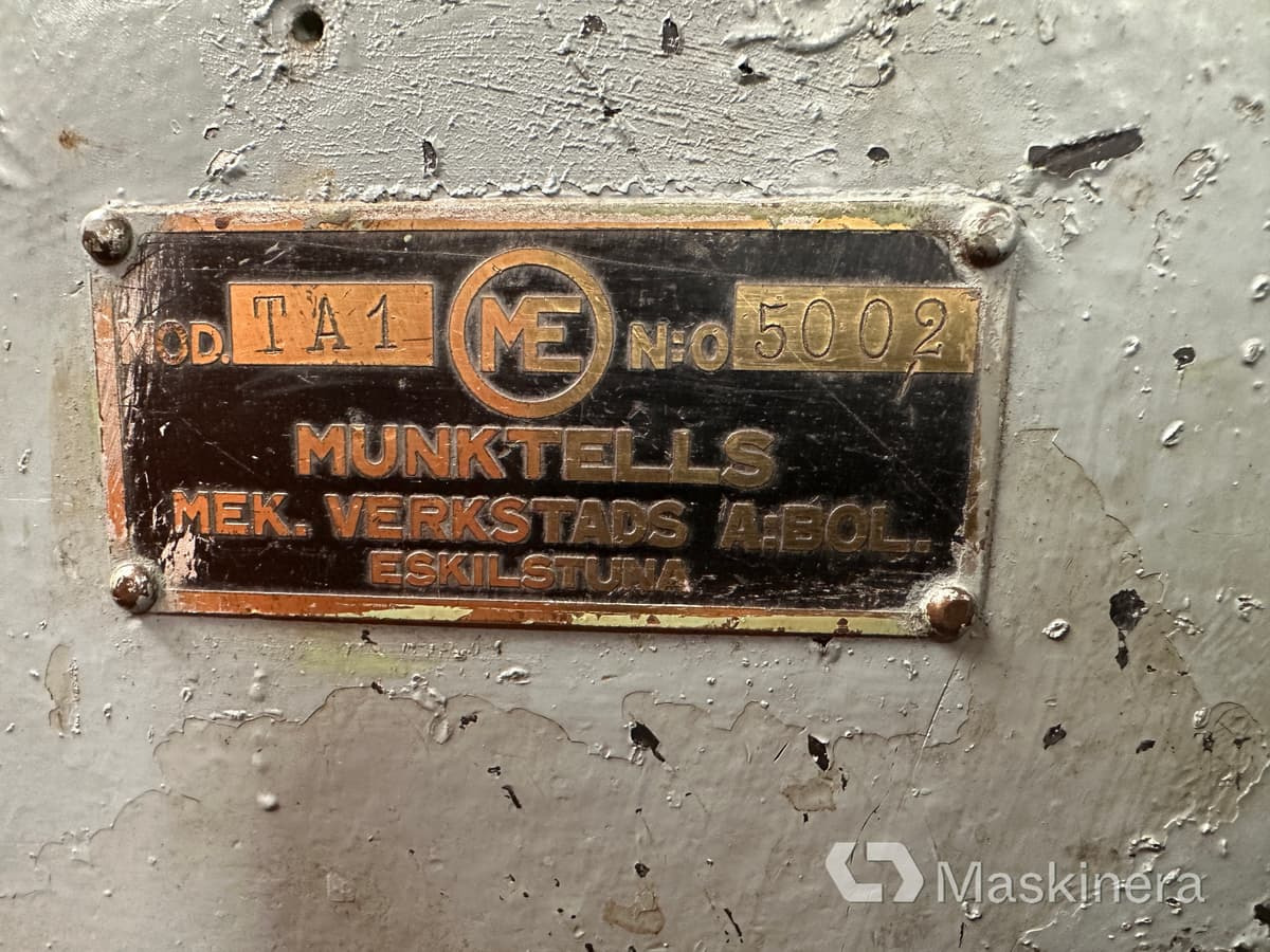 Fotpress Munktells TA1 - Μηχανήμα επεξεργασίας μετάλλου: φωτογραφία 4 Fotpress Munktells TA1 - Μηχανήμα επεξεργασίας μετάλλου: φωτογραφία 4