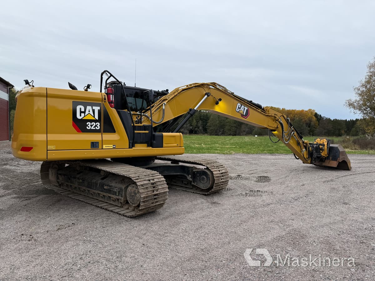Grävmaskin CAT 323 Next Generation - Ερπυστριοφόρος εκσκαφέας: φωτογραφία 5 Grävmaskin CAT 323 Next Generation - Ερπυστριοφόρος εκσκαφέας: φωτογραφία 5