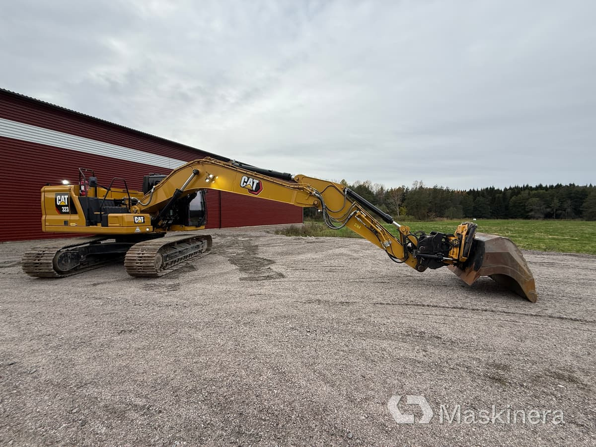 Grävmaskin CAT 323 Next Generation - Ερπυστριοφόρος εκσκαφέας: φωτογραφία 4 Grävmaskin CAT 323 Next Generation - Ερπυστριοφόρος εκσκαφέας: φωτογραφία 4
