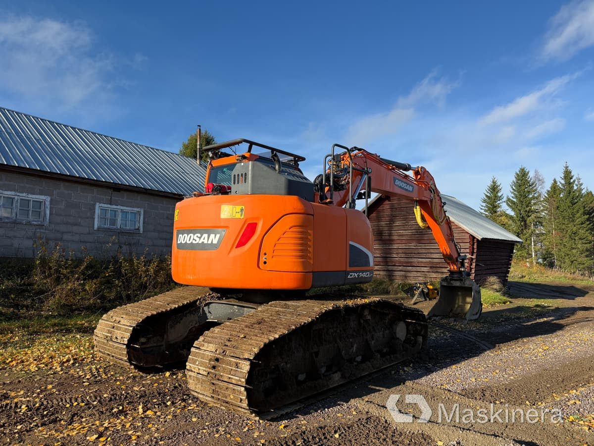 Grävmaskin Doosan DX140LCR-5 / Skördaraggregat 25RH - Ερπυστριοφόρος εκσκαφέας: φωτογραφία 5 Grävmaskin Doosan DX140LCR-5 / Skördaraggregat 25RH - Ερπυστριοφόρος εκσκαφέας: φωτογραφία 5