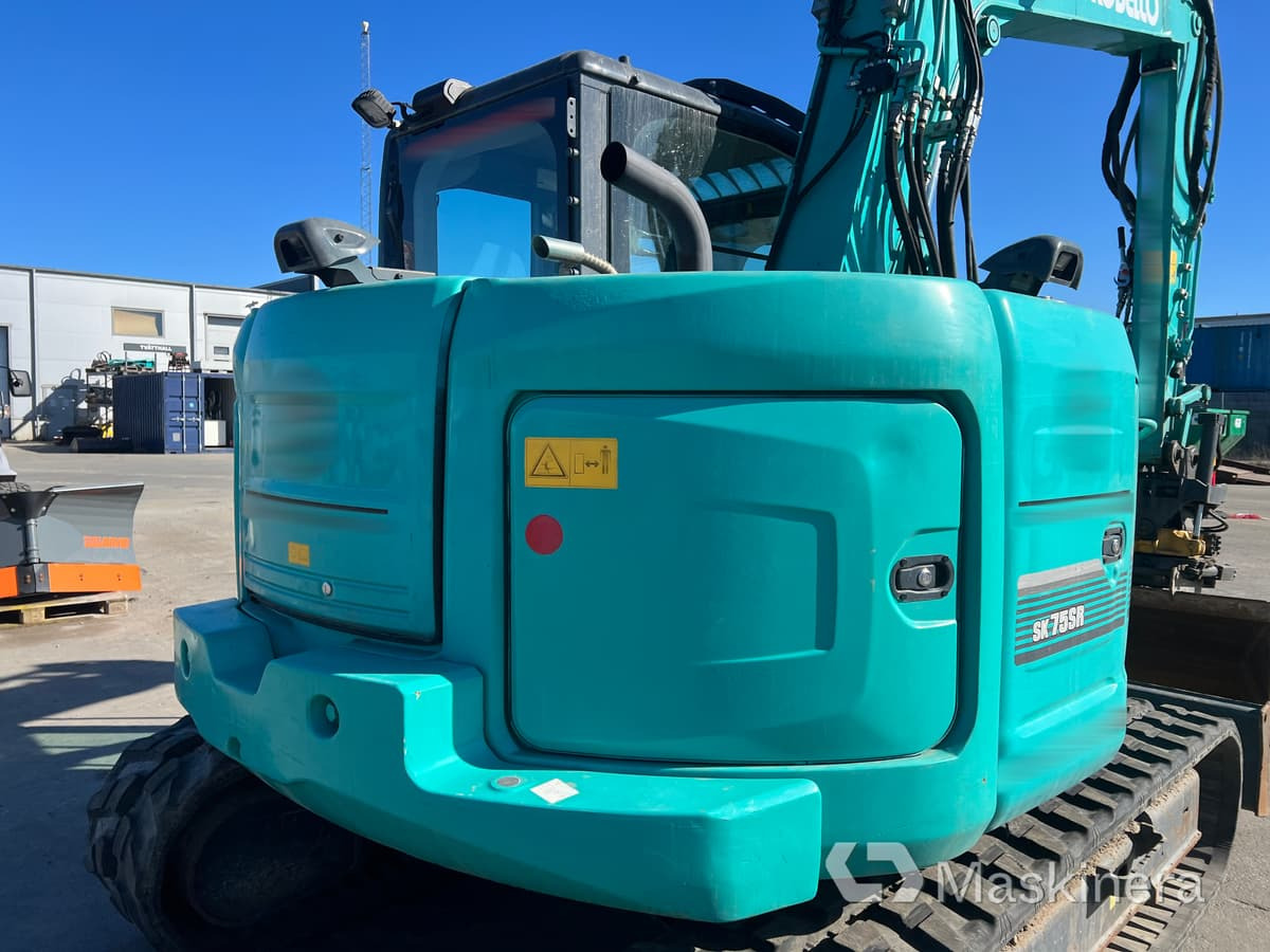 Ερπυστριοφόρος εκσκαφέας Grävmaskin Kobelco SK75SR-3E: φωτογραφία 14