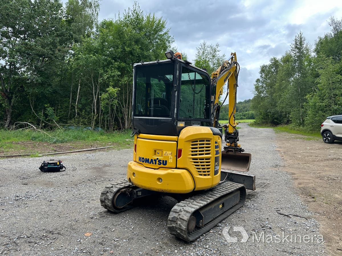 Grävmaskin Komatsu PC35MR-5 - Ερπυστριοφόρος εκσκαφέας: φωτογραφία 5 Grävmaskin Komatsu PC35MR-5 - Ερπυστριοφόρος εκσκαφέας: φωτογραφία 5