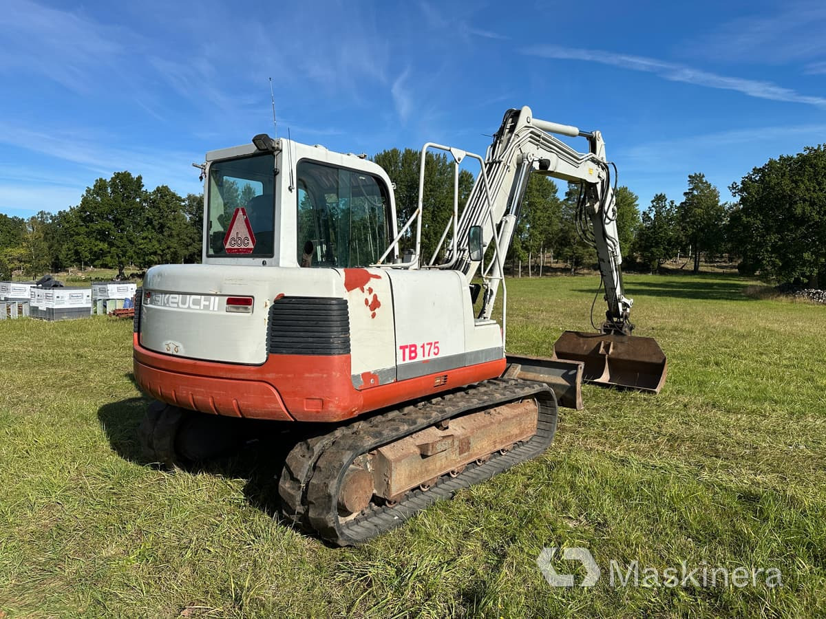 Grävmaskin Takeuchi TB175 - Ερπυστριοφόρος εκσκαφέας: φωτογραφία 5 Grävmaskin Takeuchi TB175 - Ερπυστριοφόρος εκσκαφέας: φωτογραφία 5