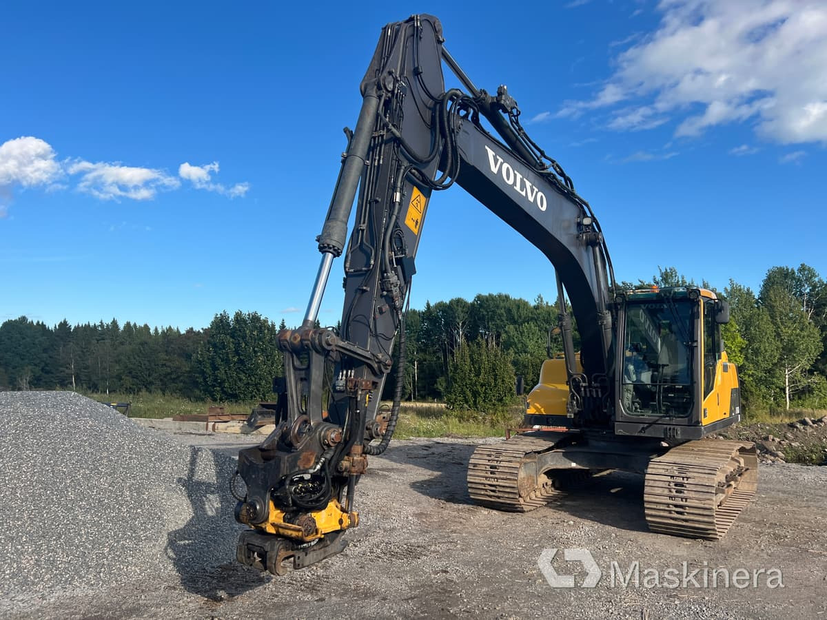 Grävmaskin Volvo EC160DL - Ερπυστριοφόρος εκσκαφέας: φωτογραφία 2 Grävmaskin Volvo EC160DL - Ερπυστριοφόρος εκσκαφέας: φωτογραφία 2