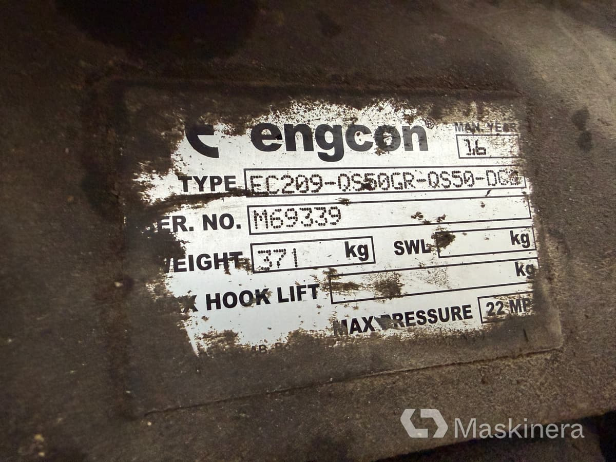 Ερπυστριοφόρος εκσκαφέας Grävmaskin Volvo ECR88D med tillbehör: φωτογραφία 21