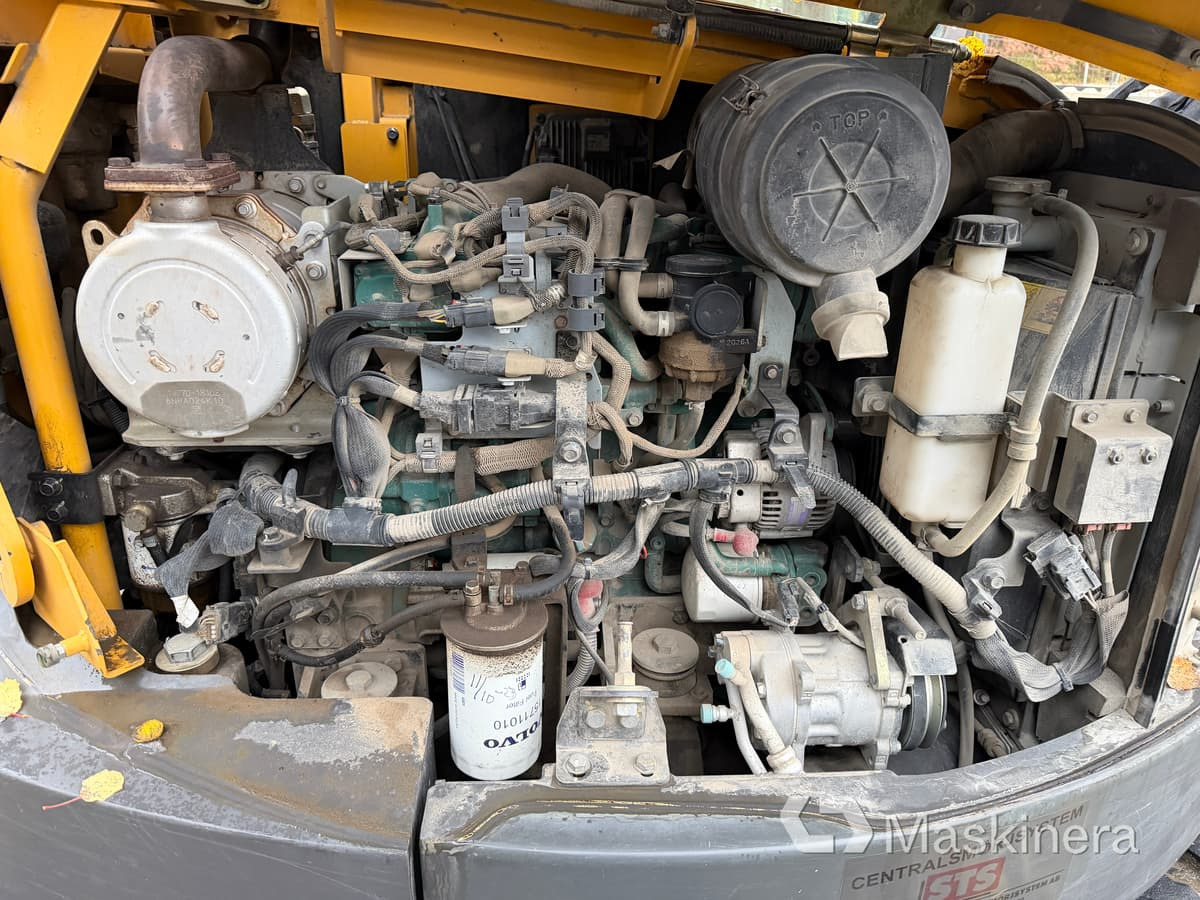 Ερπυστριοφόρος εκσκαφέας Grävmaskin Volvo ECR88D med tillbehör: φωτογραφία 25