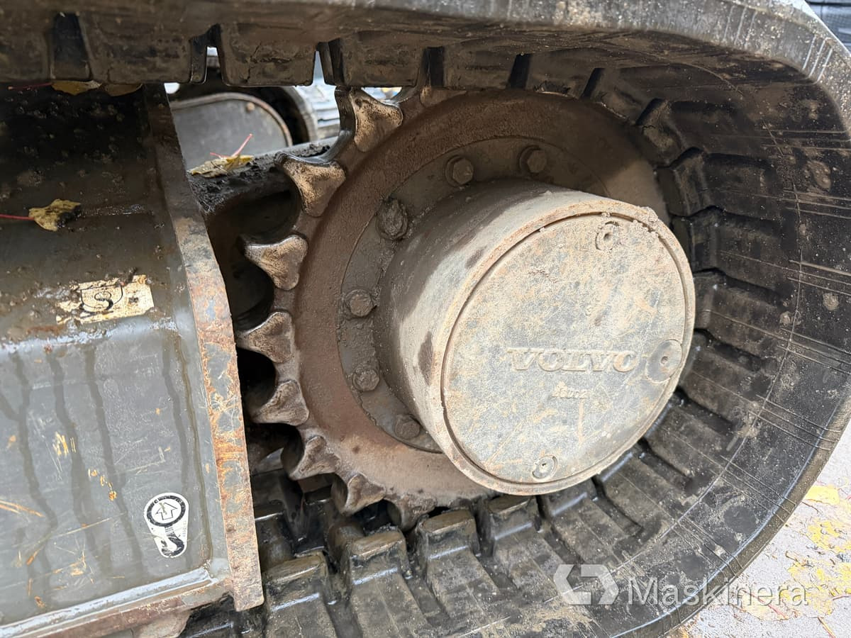 Ερπυστριοφόρος εκσκαφέας Grävmaskin Volvo ECR88D med tillbehör: φωτογραφία 9
