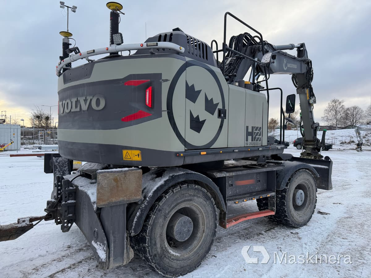 Hjulgrävare Volvo EW160E med tillbehör - Ερπυστριοφόρος εκσκαφέας: φωτογραφία 5 Hjulgrävare Volvo EW160E med tillbehör - Ερπυστριοφόρος εκσκαφέας: φωτογραφία 5