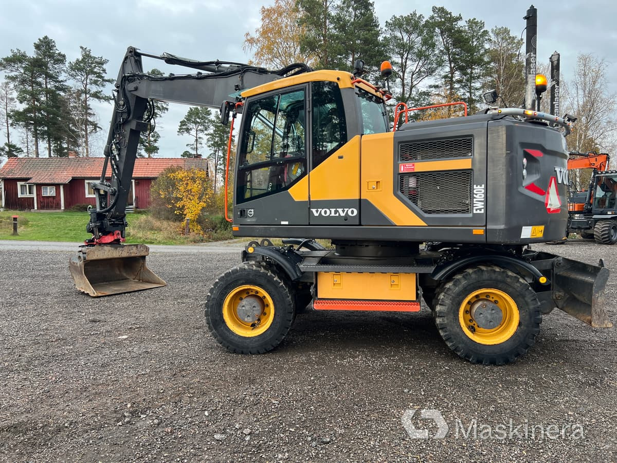 Hjulgrävare Volvo EW160E - Ερπυστριοφόρος εκσκαφέας: φωτογραφία 3 Hjulgrävare Volvo EW160E - Ερπυστριοφόρος εκσκαφέας: φωτογραφία 3