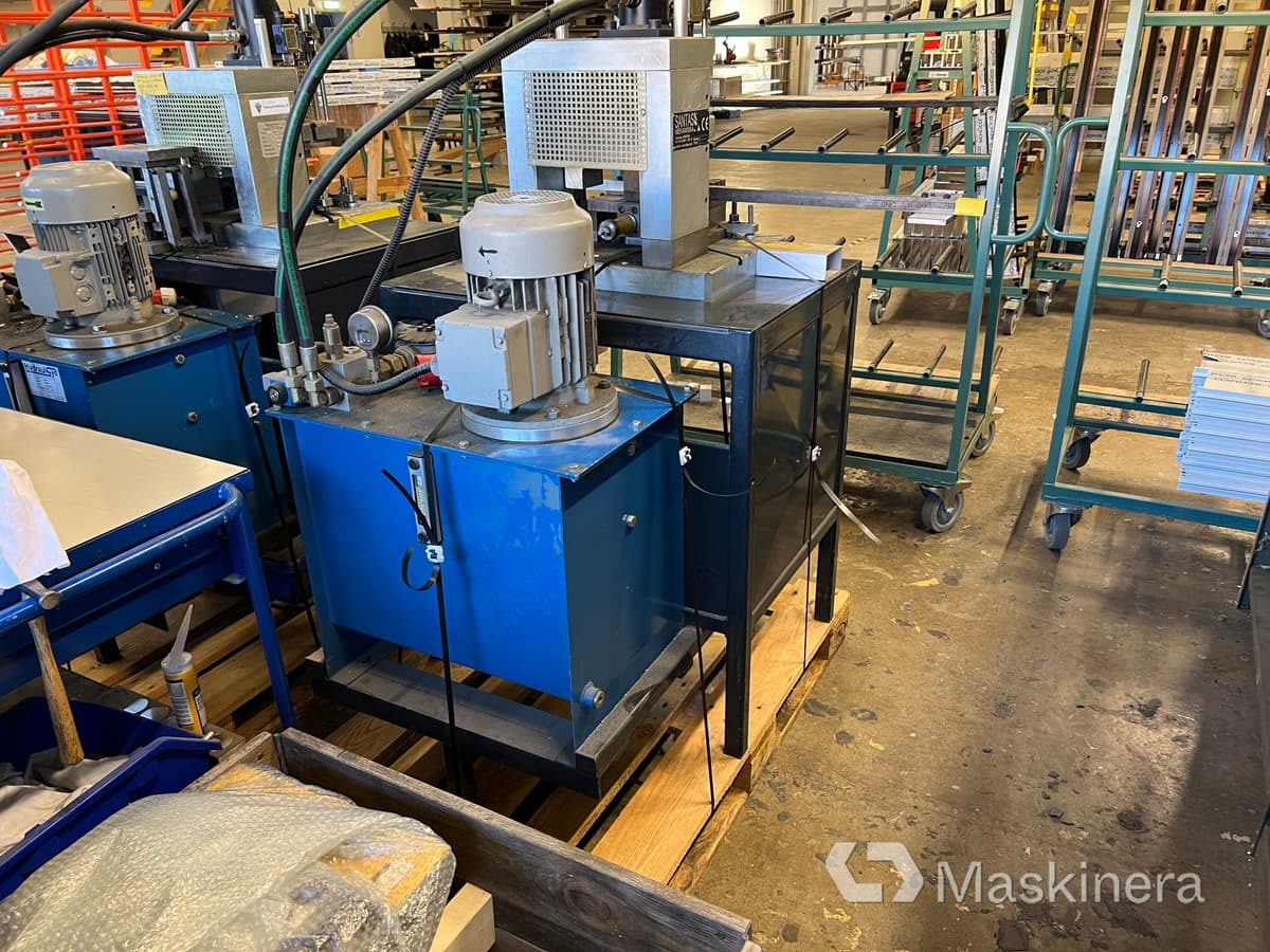 Hydraulisk press Santas Mekaniska DS88 - Μηχανήμα επεξεργασίας μετάλλου: φωτογραφία 4 Hydraulisk press Santas Mekaniska DS88 - Μηχανήμα επεξεργασίας μετάλλου: φωτογραφία 4