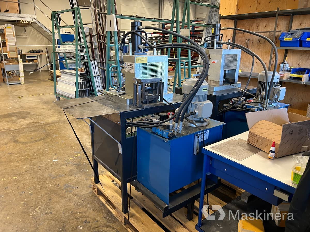 Hydraulisk press Santas Mekaniska DS88 - Μηχανήμα επεξεργασίας μετάλλου: φωτογραφία 4 Hydraulisk press Santas Mekaniska DS88 - Μηχανήμα επεξεργασίας μετάλλου: φωτογραφία 4
