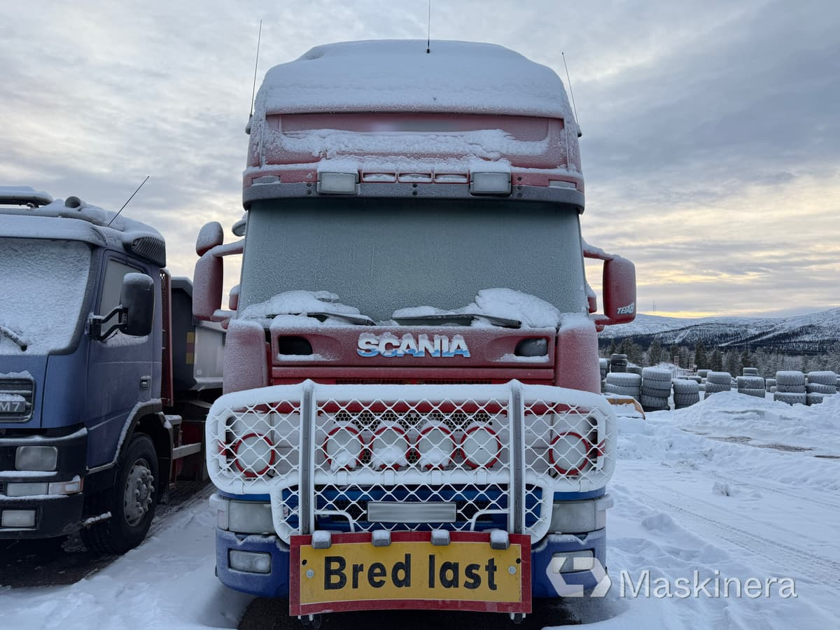 Maskintrailer Scania R144 6X4 & VM Trailer VM53-4-PNK - Τράκτορας, Επικαθήμενο με χαμηλό δάπεδο: φωτογραφία 2 Maskintrailer Scania R144 6X4 & VM Trailer VM53-4-PNK - Τράκτορας, Επικαθήμενο με χαμηλό δάπεδο: φωτογραφία 2