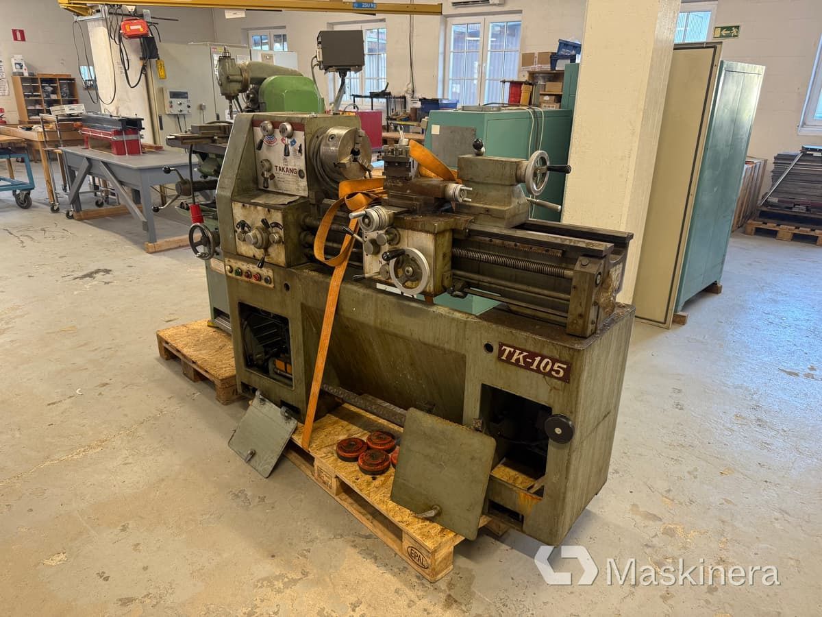 Metallsvarv Takang TK-105 - Τόρνος μετάλλου: φωτογραφία 1 Metallsvarv Takang TK-105 - Τόρνος μετάλλου: φωτογραφία 1