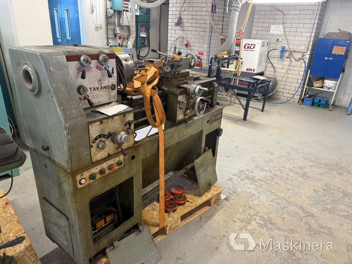 Metallsvarv Takang TK-105 - Τόρνος μετάλλου: φωτογραφία 3 Metallsvarv Takang TK-105 - Τόρνος μετάλλου: φωτογραφία 3