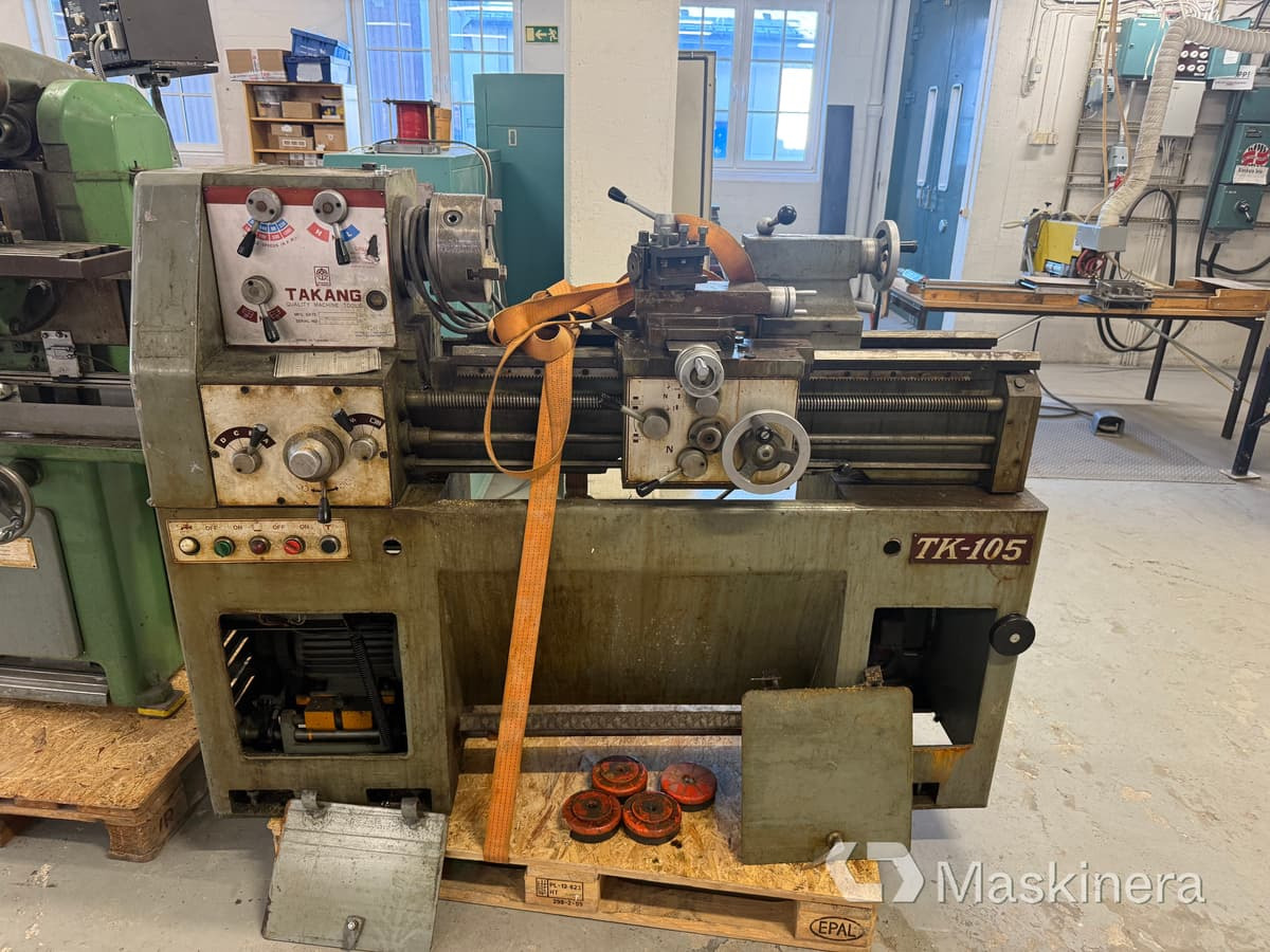 Metallsvarv Takang TK-105 - Τόρνος μετάλλου: φωτογραφία 2 Metallsvarv Takang TK-105 - Τόρνος μετάλλου: φωτογραφία 2