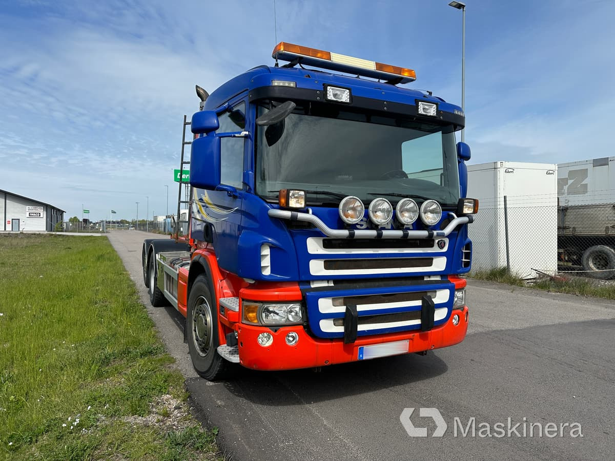 Scania P400LB6X2*4HNB Lastväxlare Scania P400 6X2*4 - Φορτηγό φόρτωσης γάντζου: φωτογραφία 3 Scania P400LB6X2*4HNB Lastväxlare Scania P400 6X2*4 - Φορτηγό φόρτωσης γάντζου: φωτογραφία 3