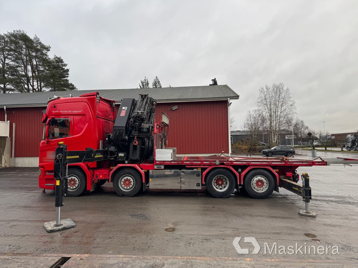 Scania R520B8X2*6NB Kranbil Scania R520 - Φορτηγό με ανοιχτή καρότσα, Φορτηγό με γερανό: φωτογραφία 2 Scania R520B8X2*6NB Kranbil Scania R520 - Φορτηγό με ανοιχτή καρότσα, Φορτηγό με γερανό: φωτογραφία 2