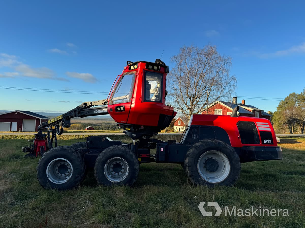 Skördare Komatsu XH 911 CX-6 - Συλλεκτική μηχανή - forest harvester: φωτογραφία 2 Skördare Komatsu XH 911 CX-6 - Συλλεκτική μηχανή - forest harvester: φωτογραφία 2