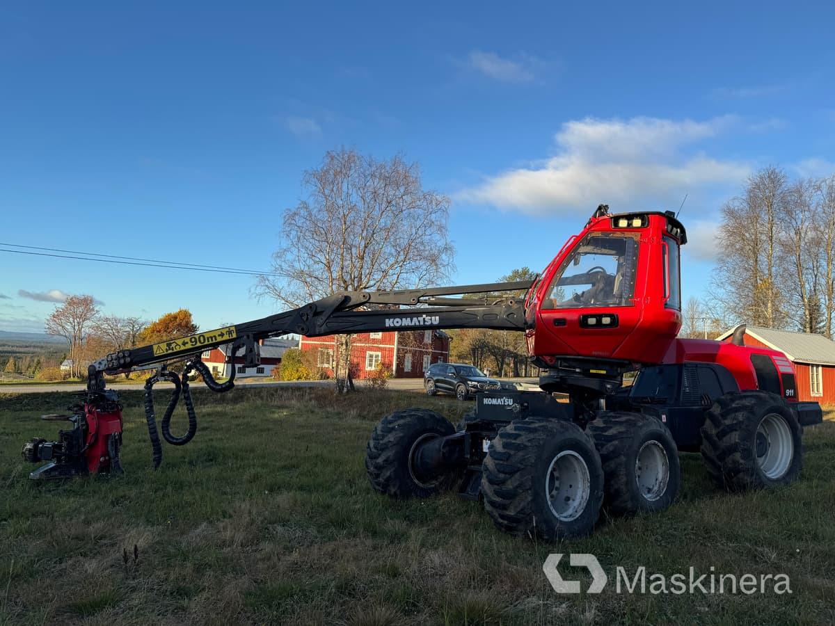Skördare Komatsu XH 911 CX-6 - Συλλεκτική μηχανή - forest harvester: φωτογραφία 1 Skördare Komatsu XH 911 CX-6 - Συλλεκτική μηχανή - forest harvester: φωτογραφία 1